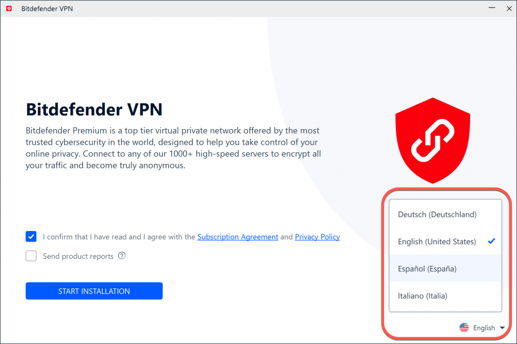 TASSA Global VPN codice di attivazione 2019 Bitdefender ANTIVIRUS PLUS 1 PC 1 ANNO 