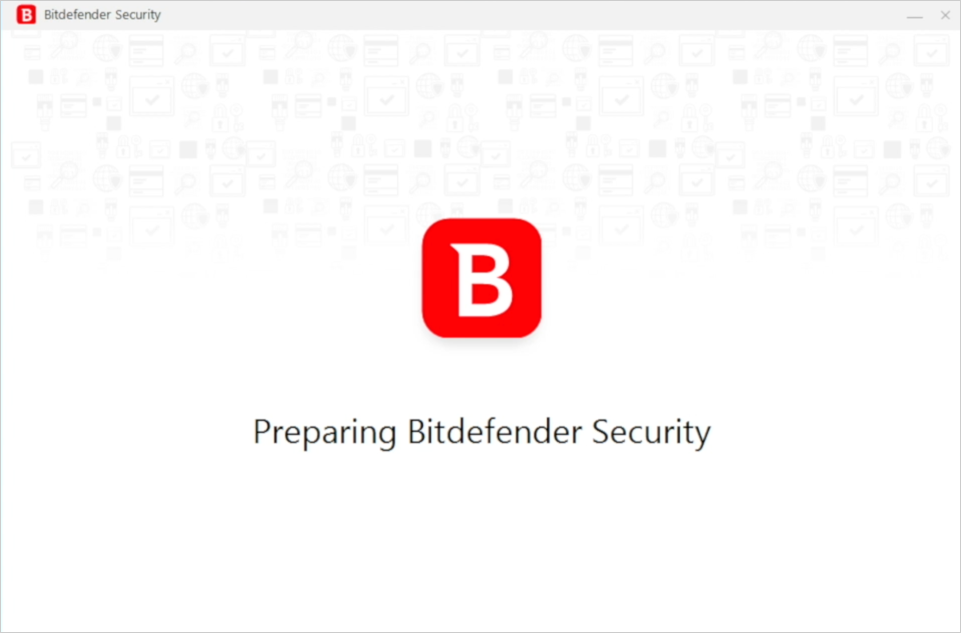 Preparing Bitdefender Security